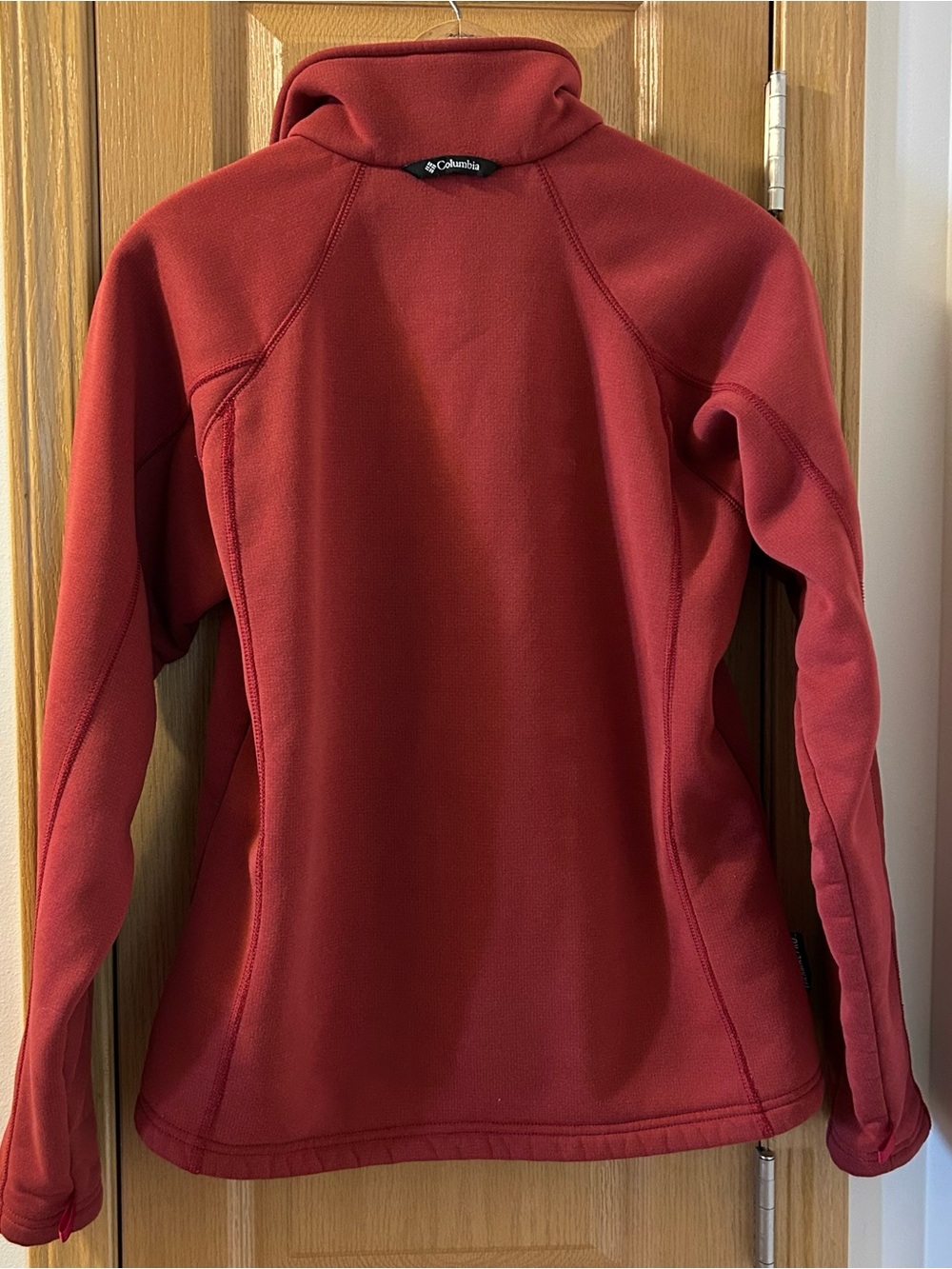 Columbia Red Full-Zip Polartec Fleece Jacket - Picture 2 of 5